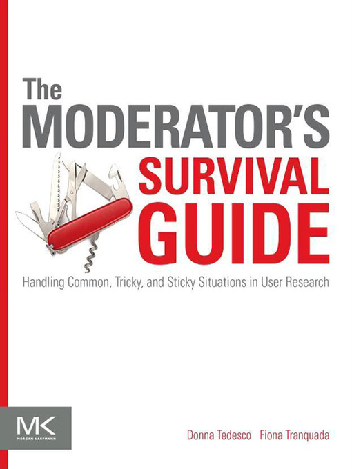 Title details for The Moderator's Survival Guide by Donna Tedesco - Available